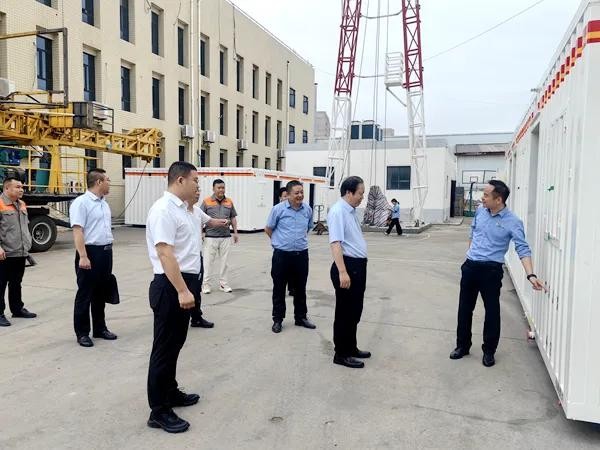 中陜核集團(tuán)黨委書記、董事長朱華平到中陜核二一〇所、宜威公...